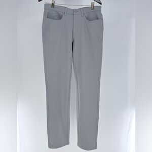 Greg Norman Men’s Golf Pants Stretch Performance Gray | Multiple Sizes